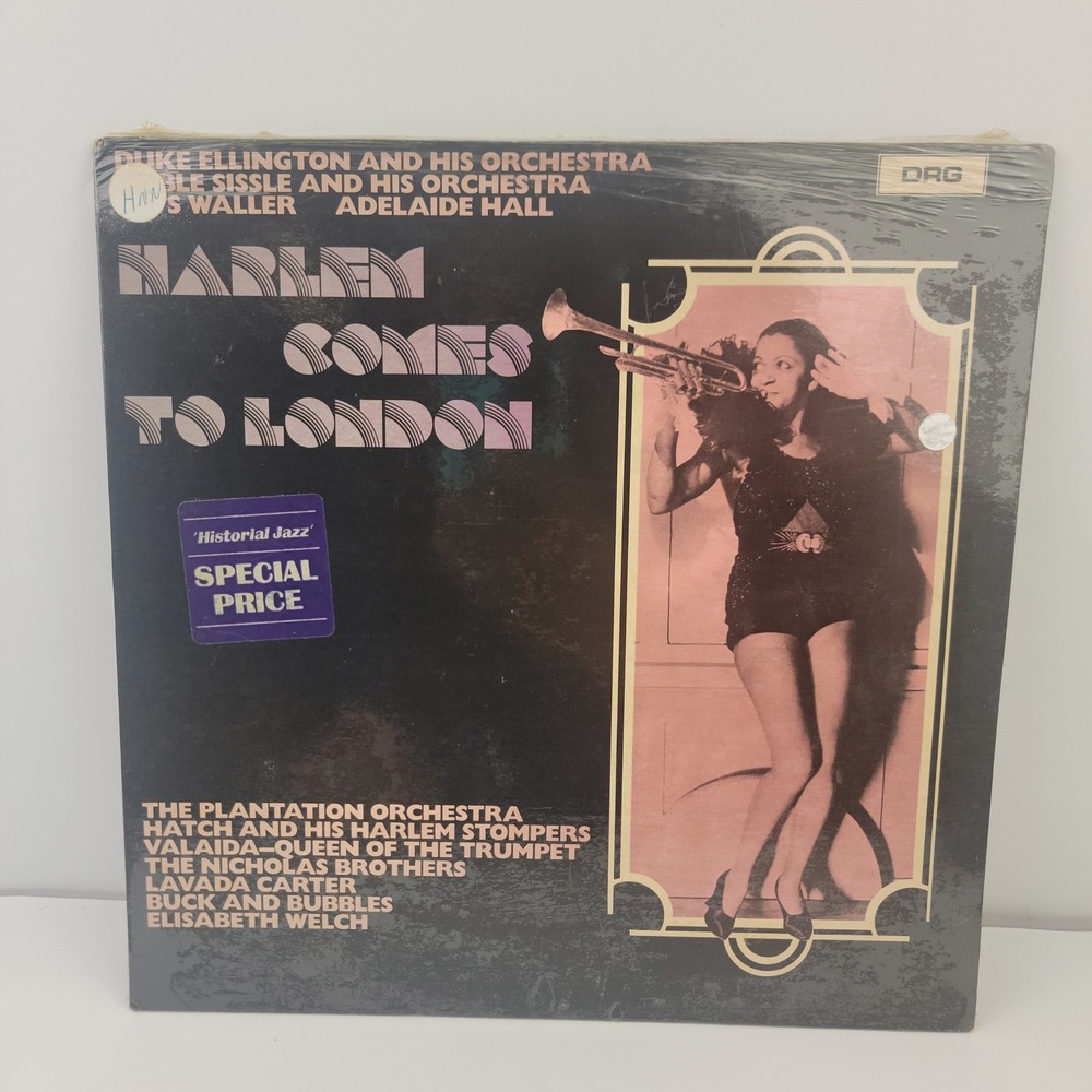 Harlem Comes To London Jazz Vinyl LP Duke Ellington Fats Waller DRG SW 8457/58